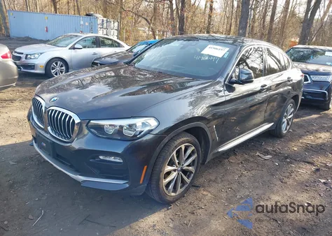 2019 BMW X4 xDrive30I z USA, uszkodzony, nr VIN 5UXUJ3C51KLG52460